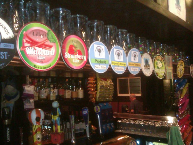 The cider offering shown here, check which are real. (Pub, Bar). Published on 29-08-2024 