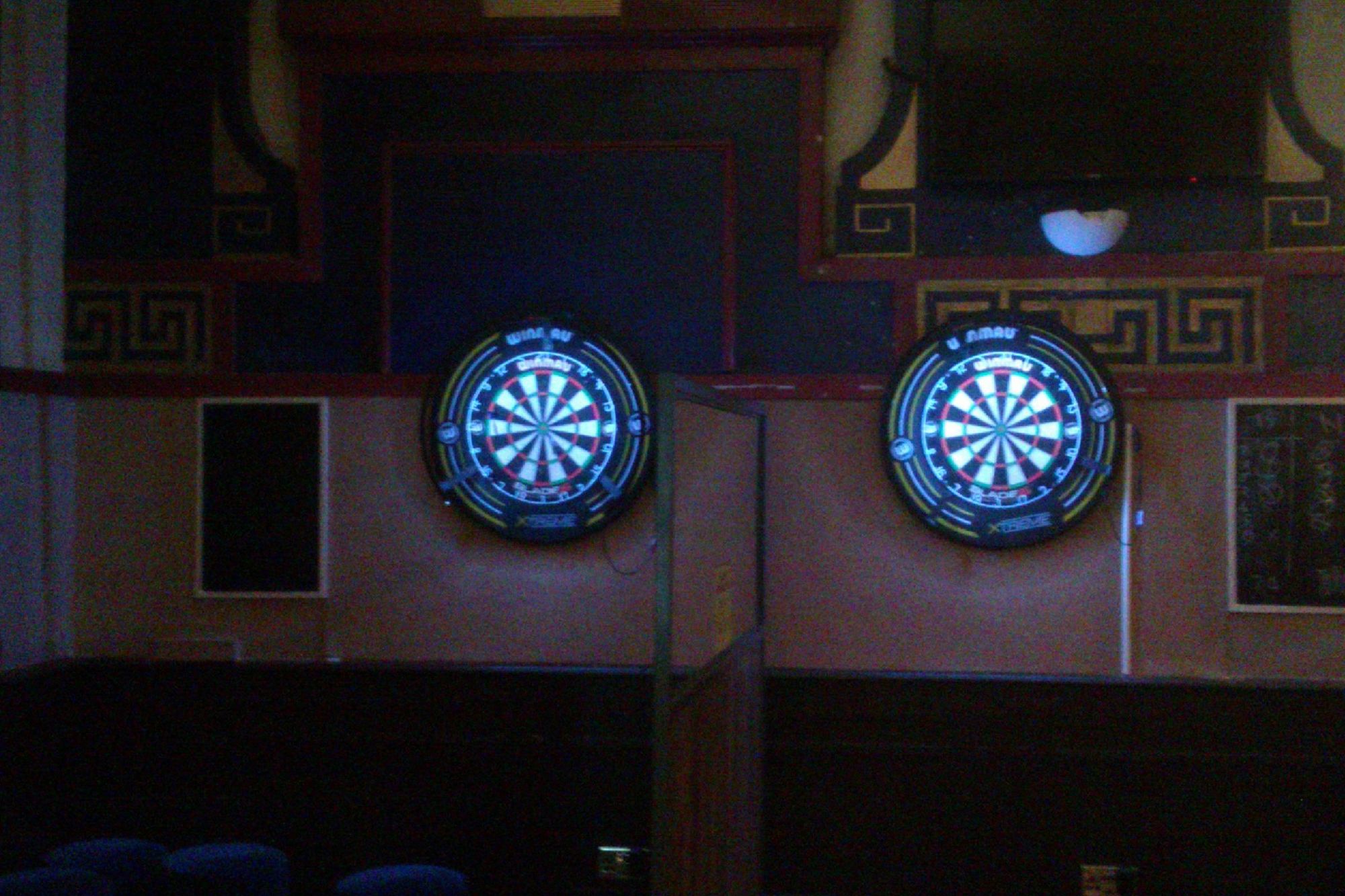 The double dartboard oches. (Bar). Published on 16-10-2022