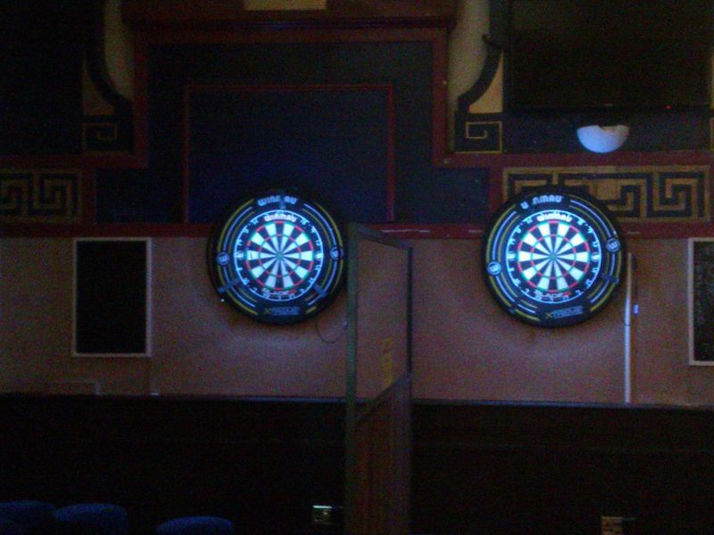 The double dartboard oches. (Bar). Published on 16-10-2022 