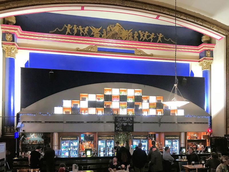 Where the cinema screen would have been. (Bar). Published on 15-07-2023 