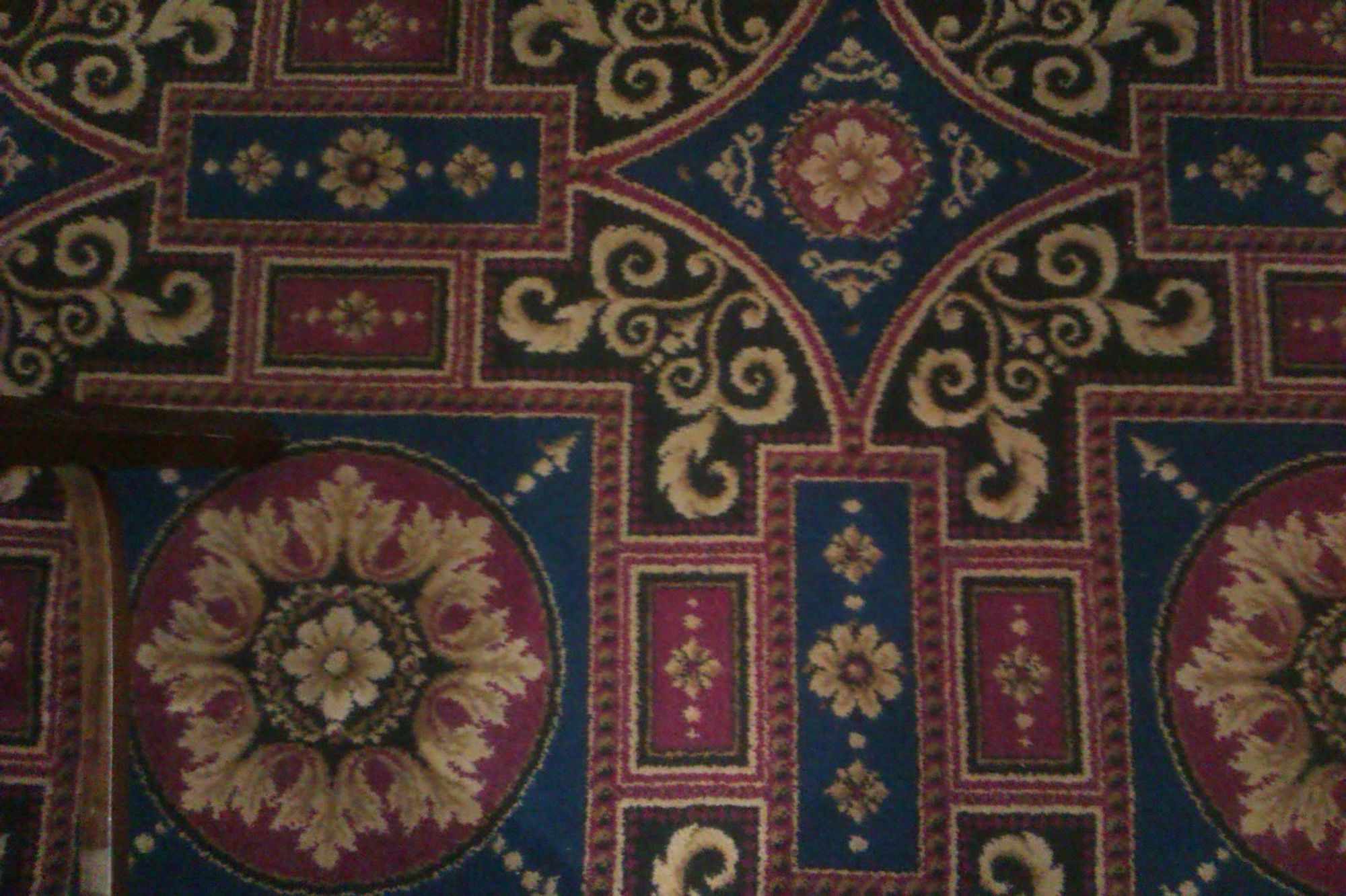 Wetherpoon unique carpet pattern for Brockley Barge. (Bar). Published on 13-10-2023