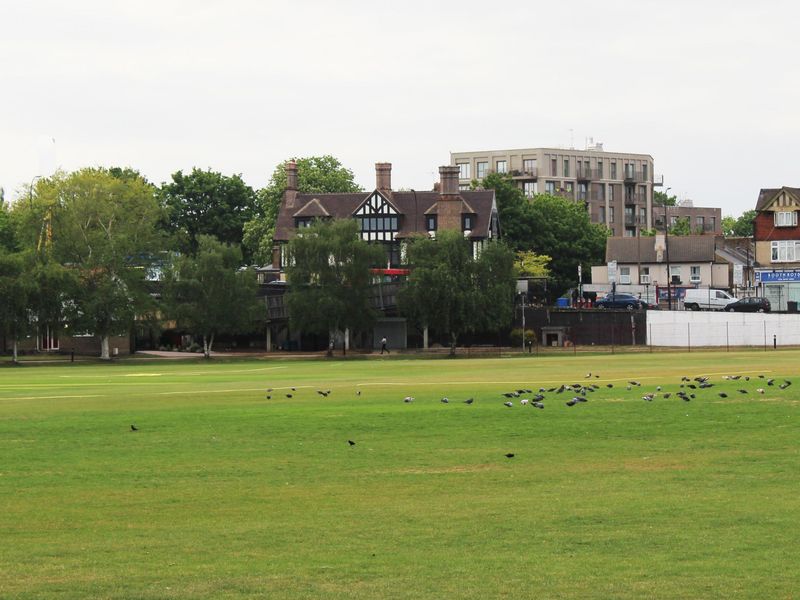 View from across the playing fields. (Pub). Published on 10-05-2017