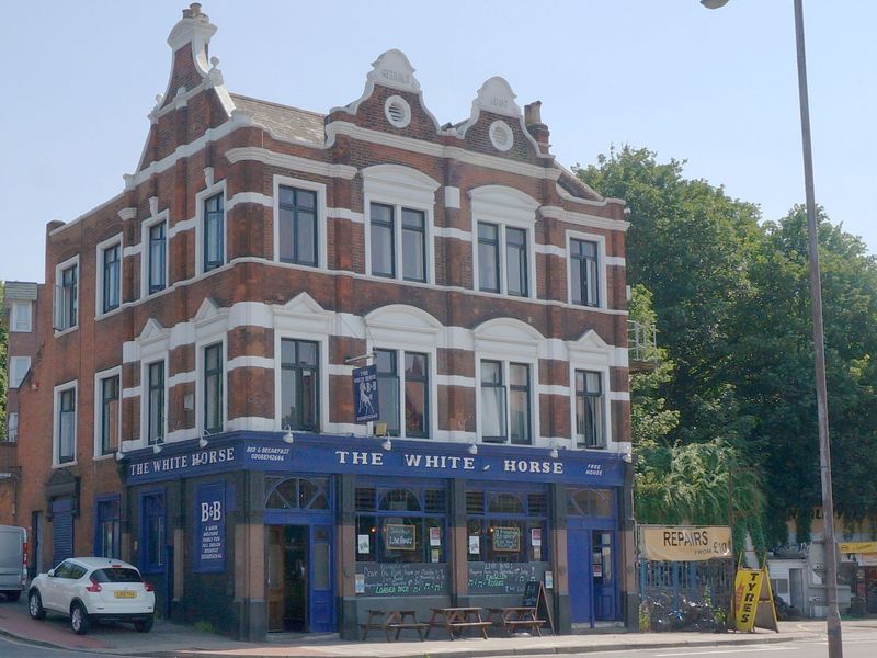 Street frontage as The White Horse.. (Pub, External, Key). Published on 09-07-2013