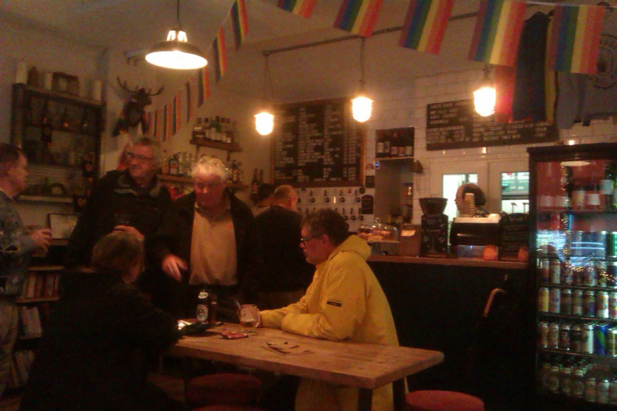 A view of the bar from the floor. (Pub, Bar). Published on 21-10-2022
