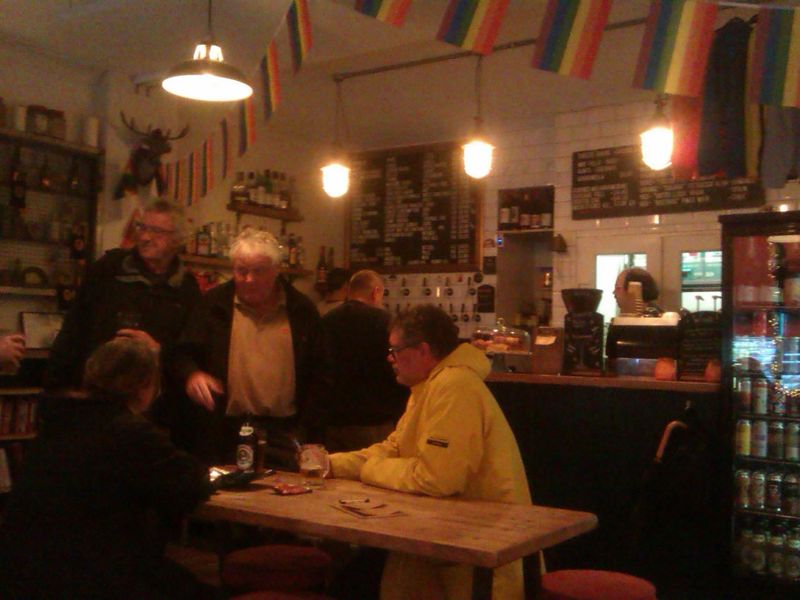 A view of the bar from the floor. (Pub, Bar). Published on 21-10-2022