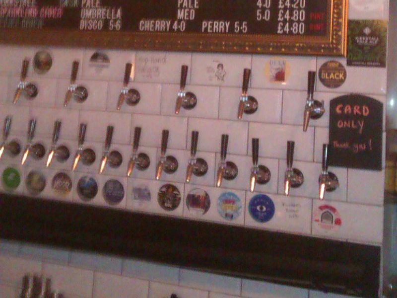 The keg tap array. (Pub, Bar). Published on 21-10-2022
