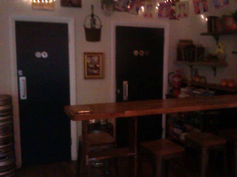Doors to the toilets. (Pub). Published on 21-10-2022