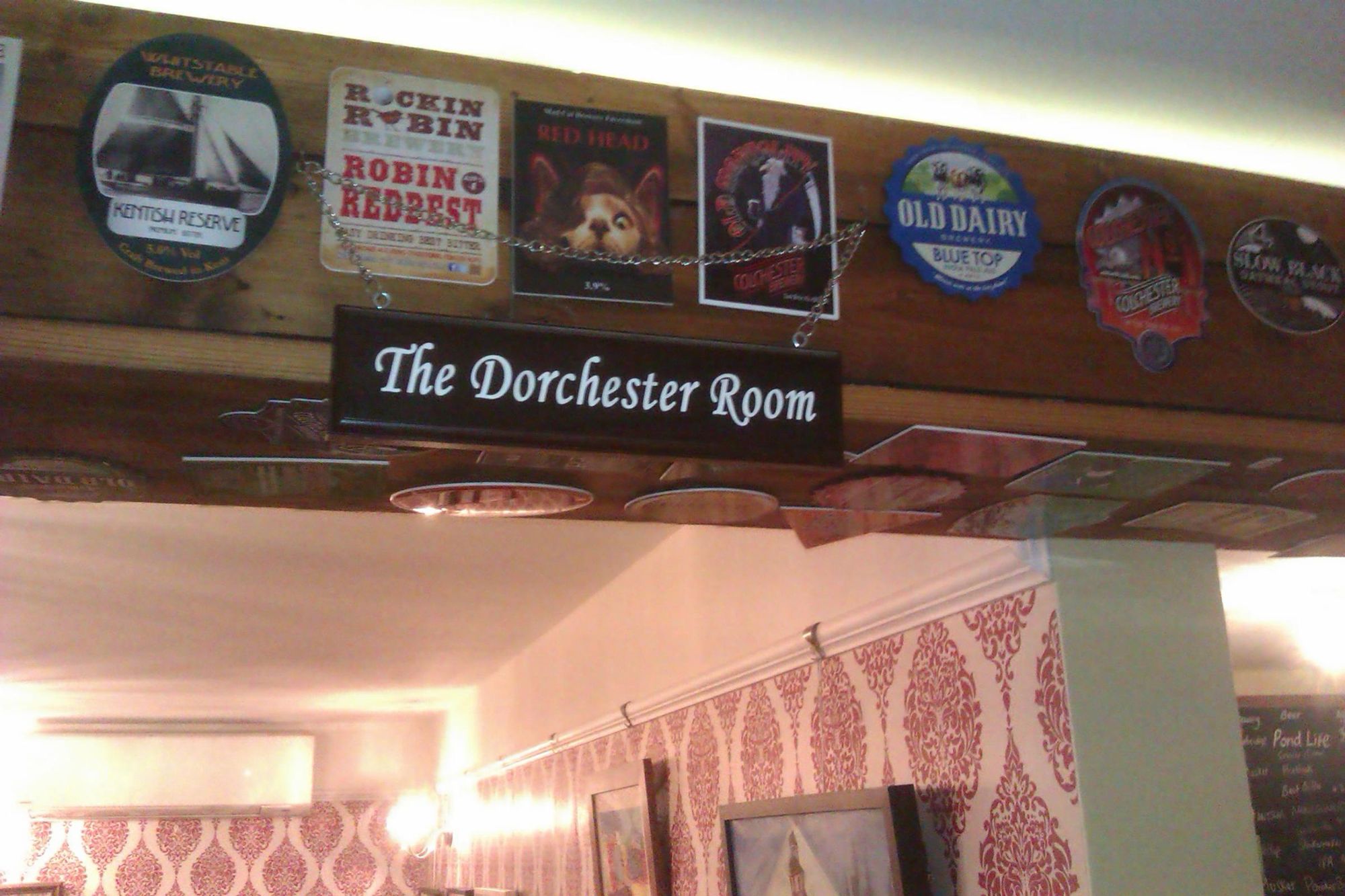 Dorchester Room sign. (Sign). Published on 22-09-2022