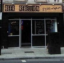 Beer Rebellion Sydenham external. (Pub, External, Sign). Published on 29-05-2017