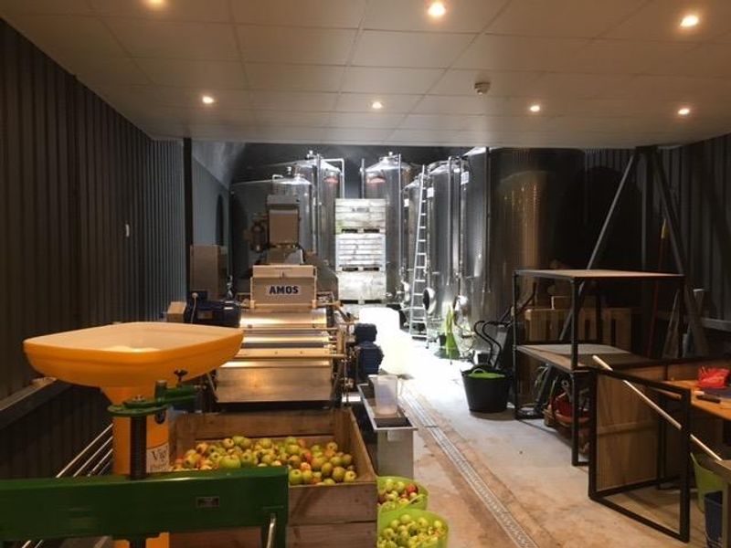 Inside cider presses. (Brewery). Published on 11-09-2017