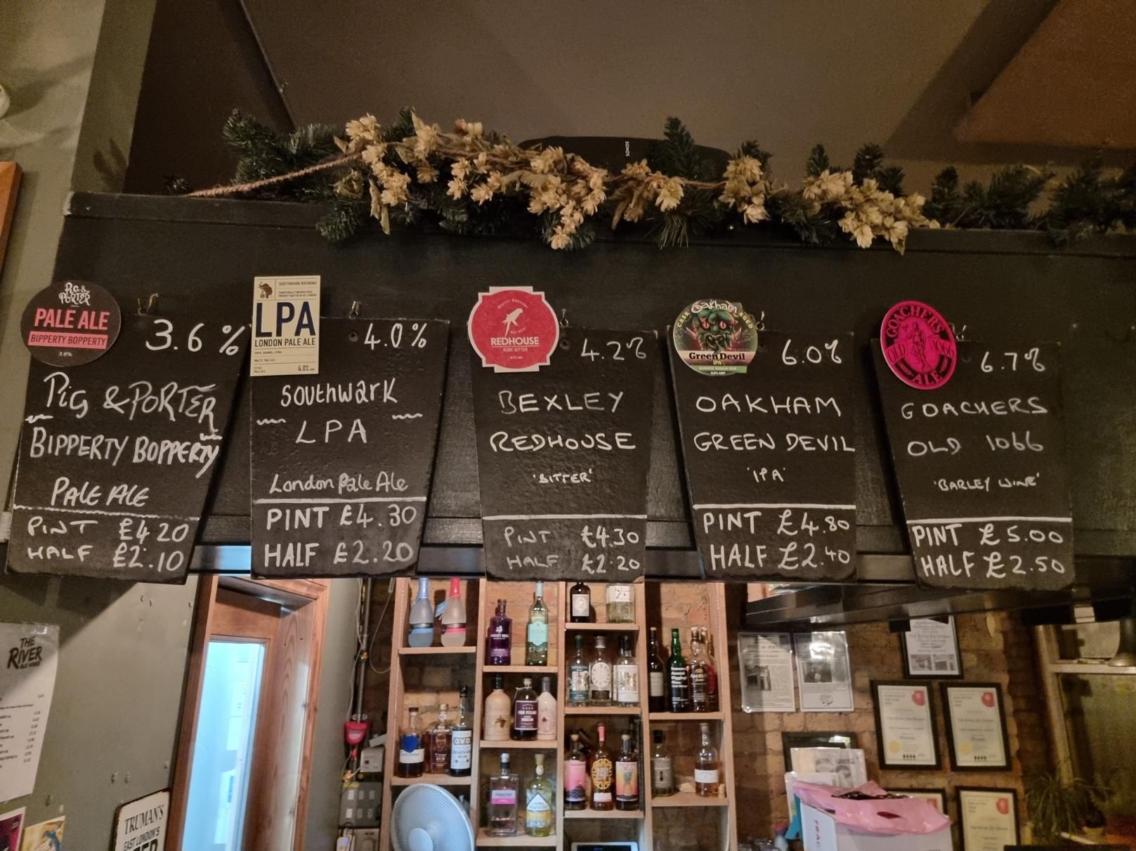 A good selection for a late autumn early winter night. (Bar). Published on 21-11-2022