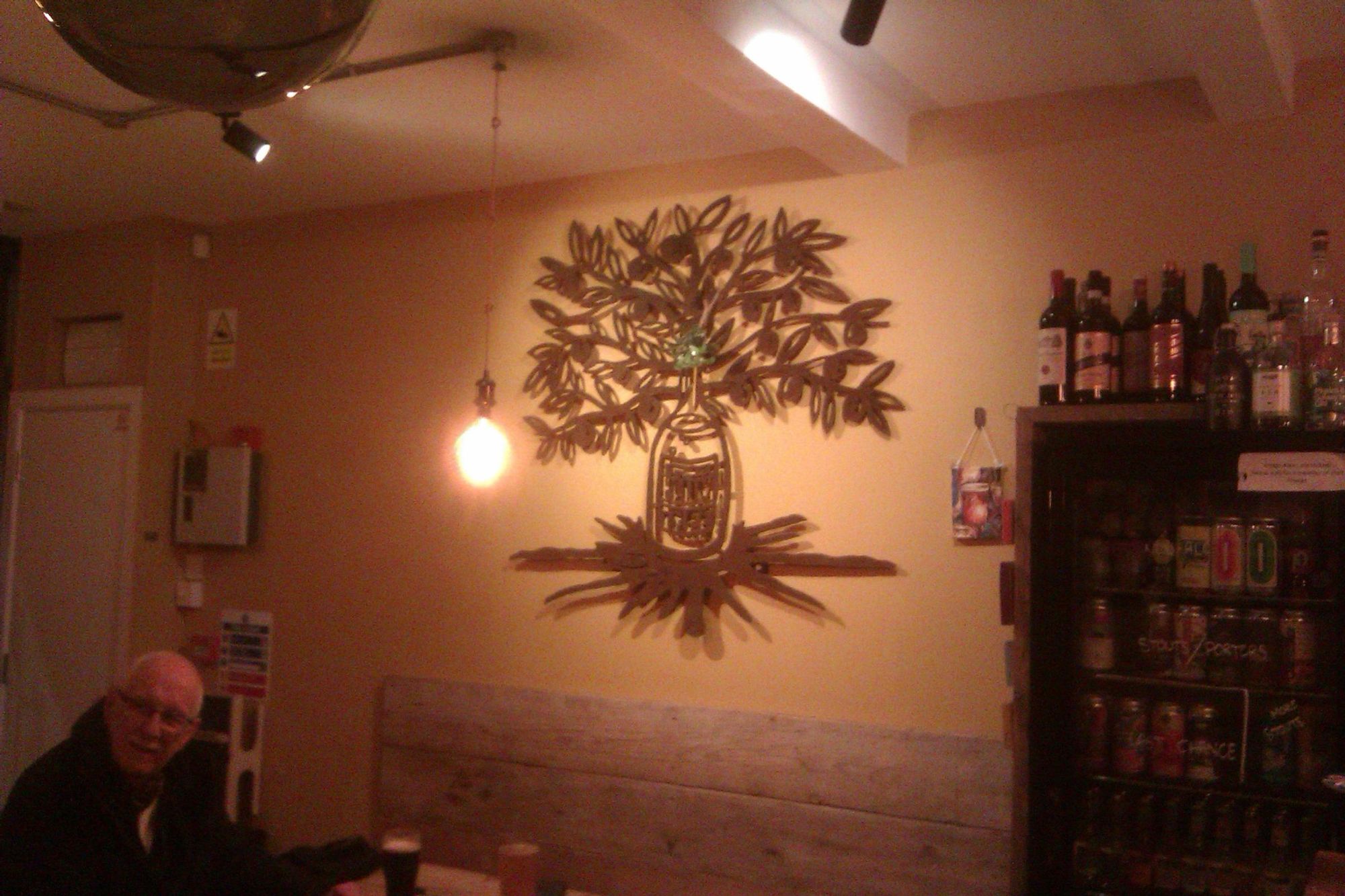Wall decoration. (Bar). Published on 11-01-2023