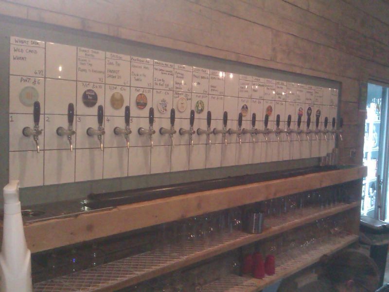 20 keg taps from left hand end. (Bar). Published on 23-09-2022