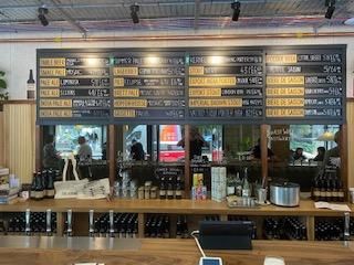 Bar area and prices display, 2025. (Bar). Published on 11-09-2025