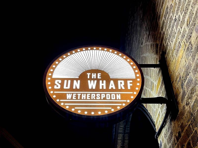 Pub sign at night, 2026. (Sign). Published on 30-04-2026 