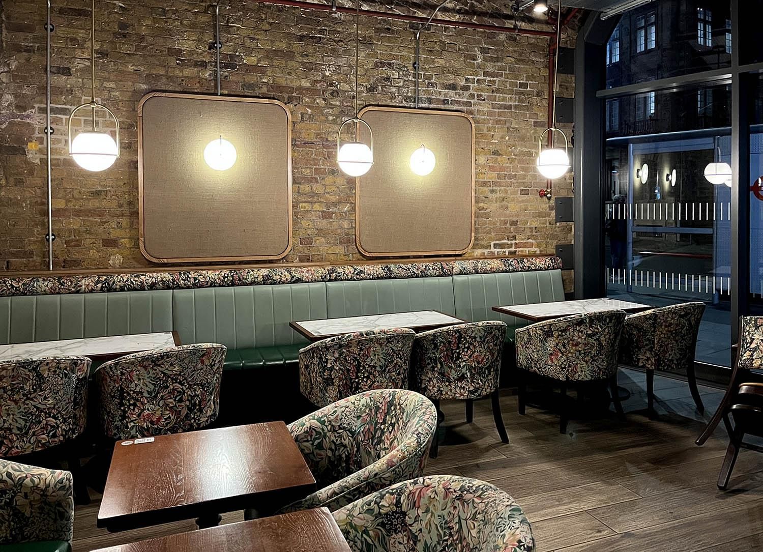 One of the seating areas, 2026. (Pub). Published on 30-04-2026
