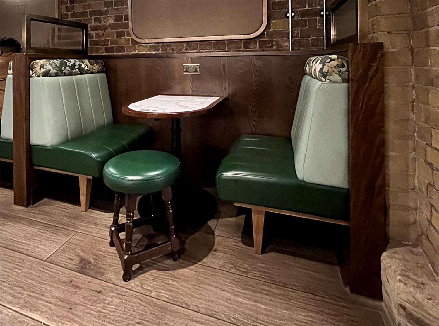 One of the seating areas, 2026. (Pub). Published on 30-04-2026