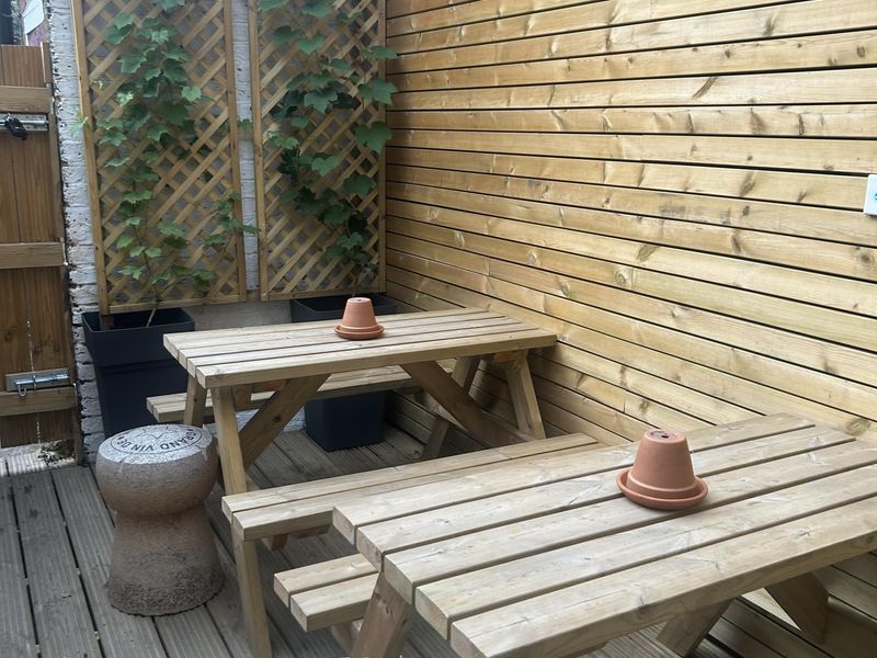 Outside seating area, 2026. (Pub, Garden). Published on 27-08-2026 