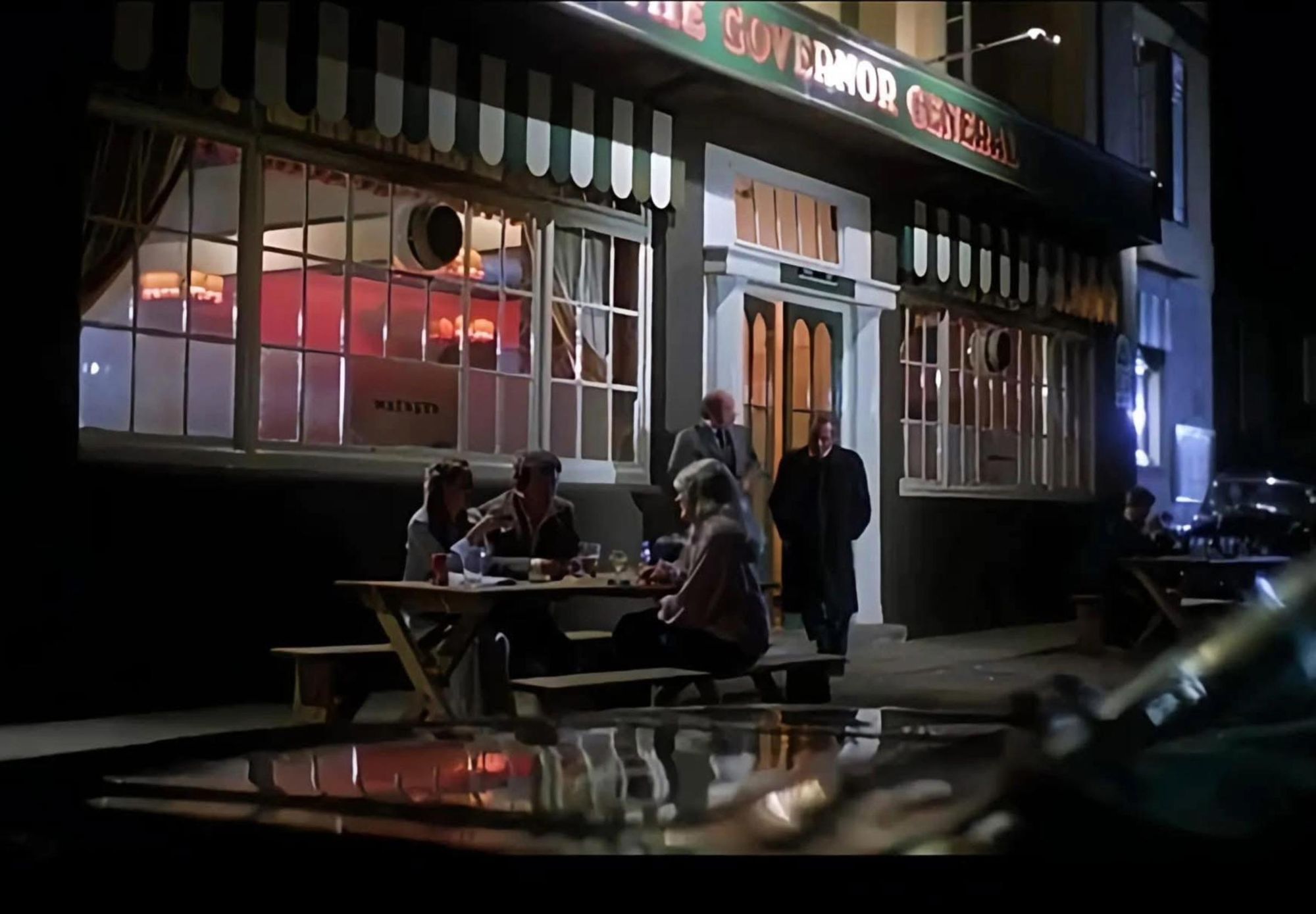 Governor General, from the film The Long Good Friday. (Pub, External, Sign). Published on 23-09-2026
