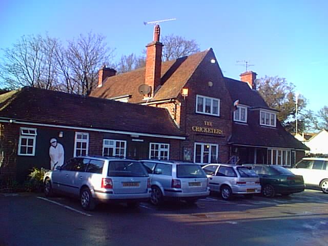 Cricketers - Yateley. (Pub). Published on 03-11-2012