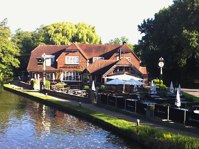 Anchor, Pyrford. (Pub, External, Key). Published on 24-10-2015