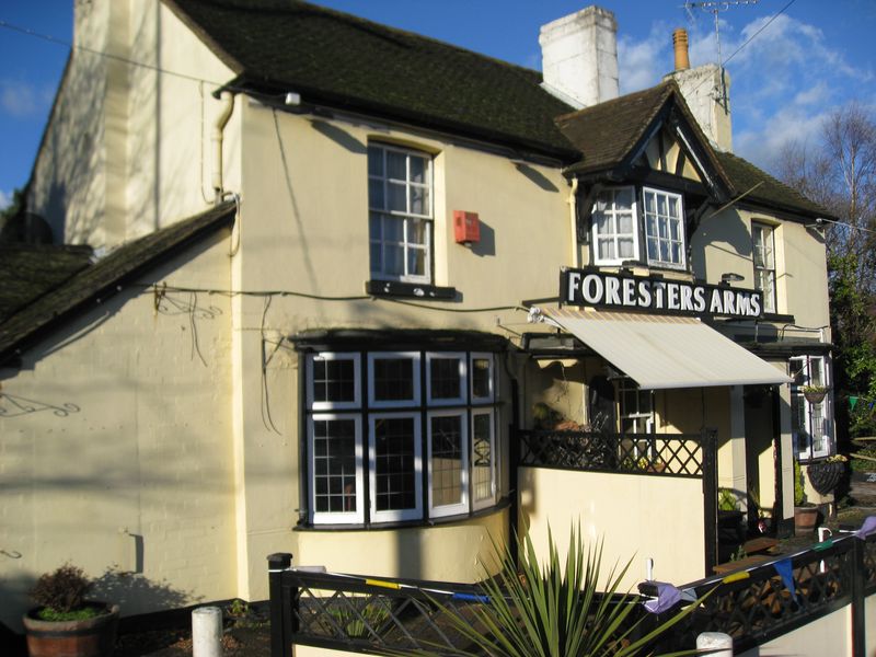 Foresters Arms, Bagshot. (Pub, External). Published on 14-01-2014 