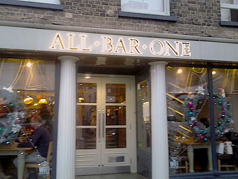 All Bar One, Guildford. (External). Published on 14-01-2014