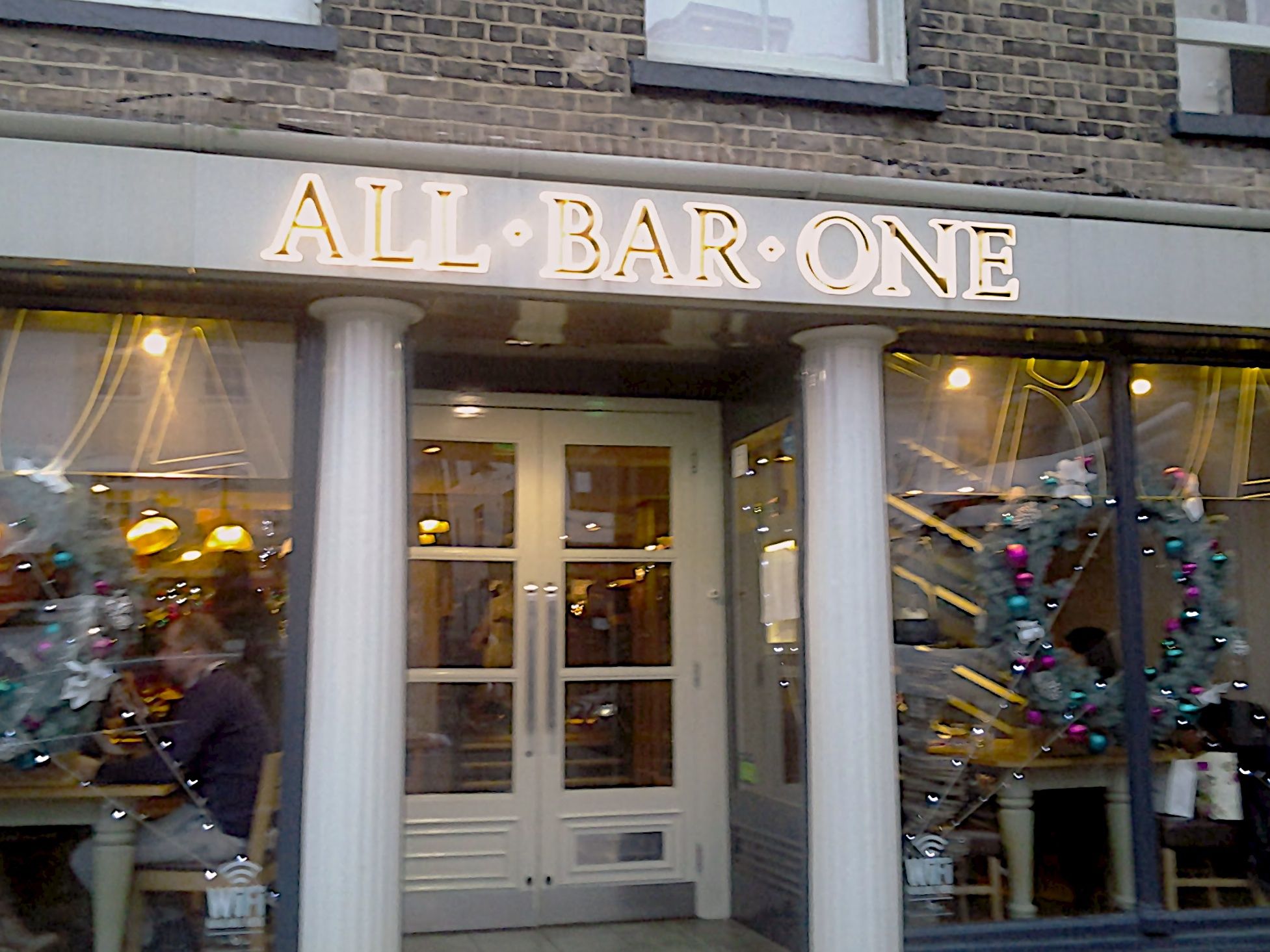 All Bar One, Guildford. (External). Published on 14-01-2014