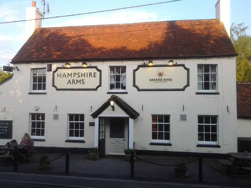Hampshire Arms, Crondall. (Pub, External). Published on 18-05-2014