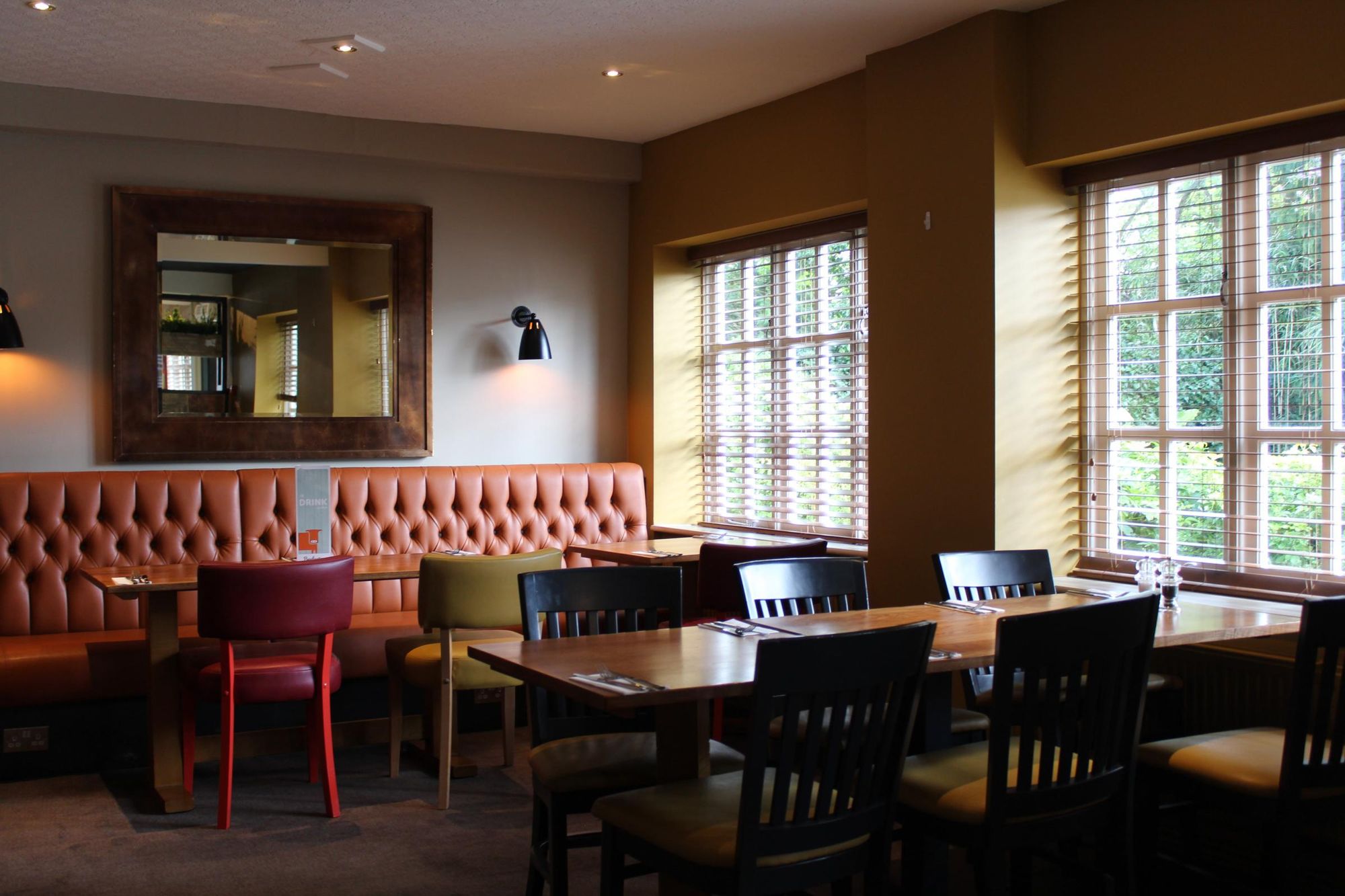 restaurant area near the bar. Published on 03-05-2018