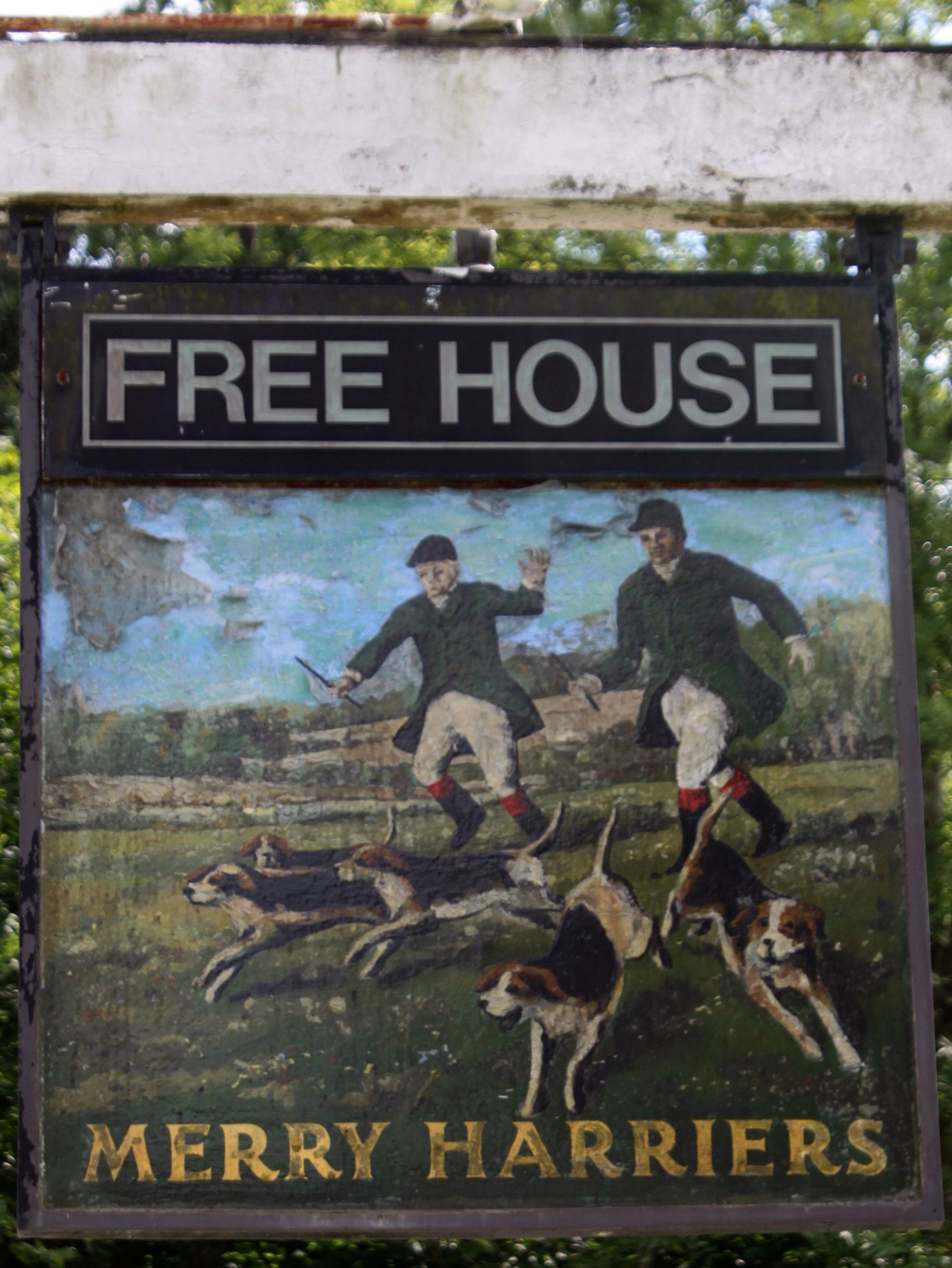 Merry Harriers, Hambledon. (Pub, External). Published on 08-04-2014