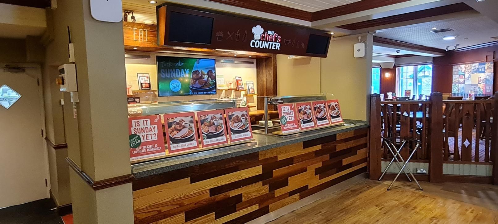 Food counter. (Pub, Restaurant). Published on 14-04-2024