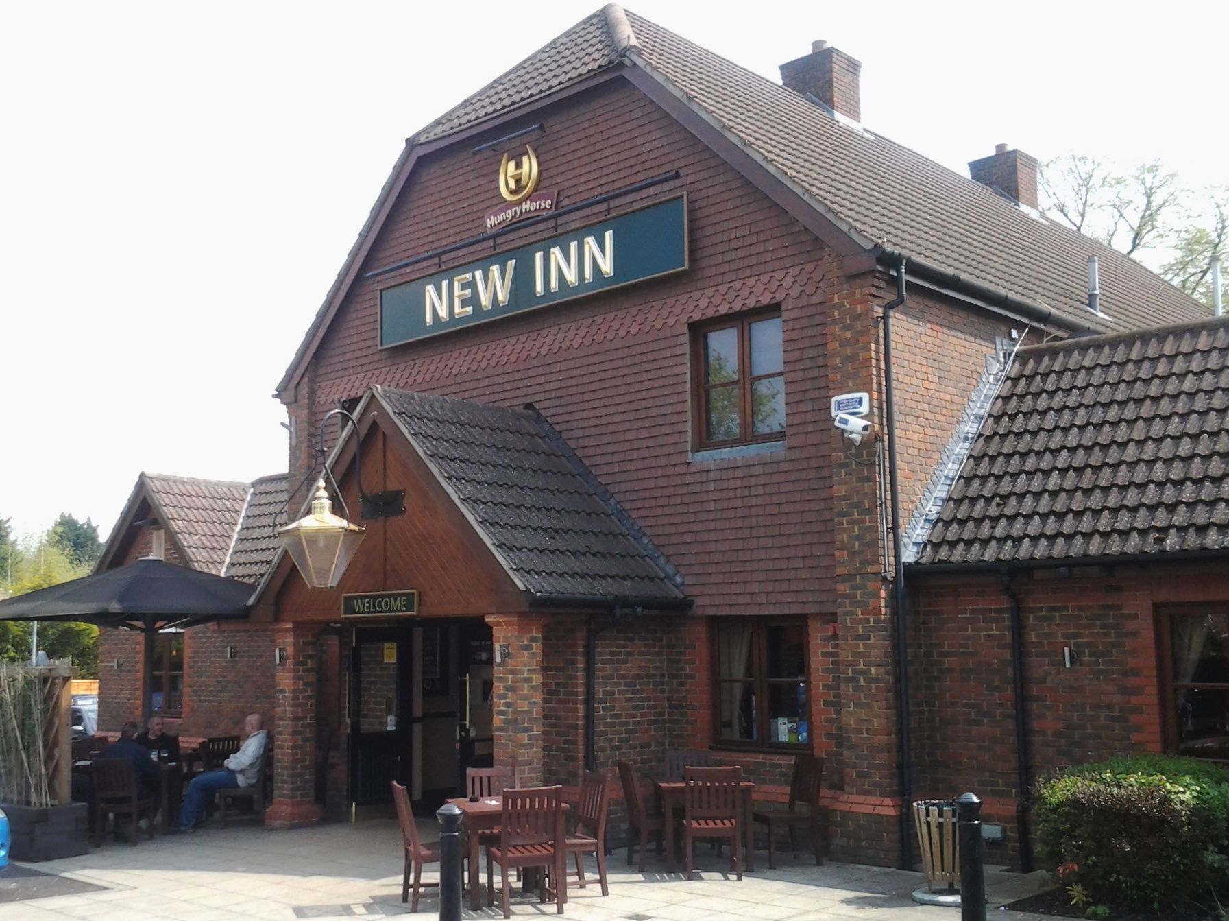 New Inn, Hawley. (Pub, External). Published on 26-04-2014