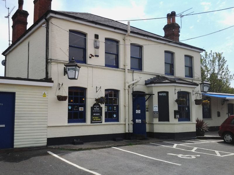 Napiers, Ash Vale. (Pub, External). Published on 05-05-2014