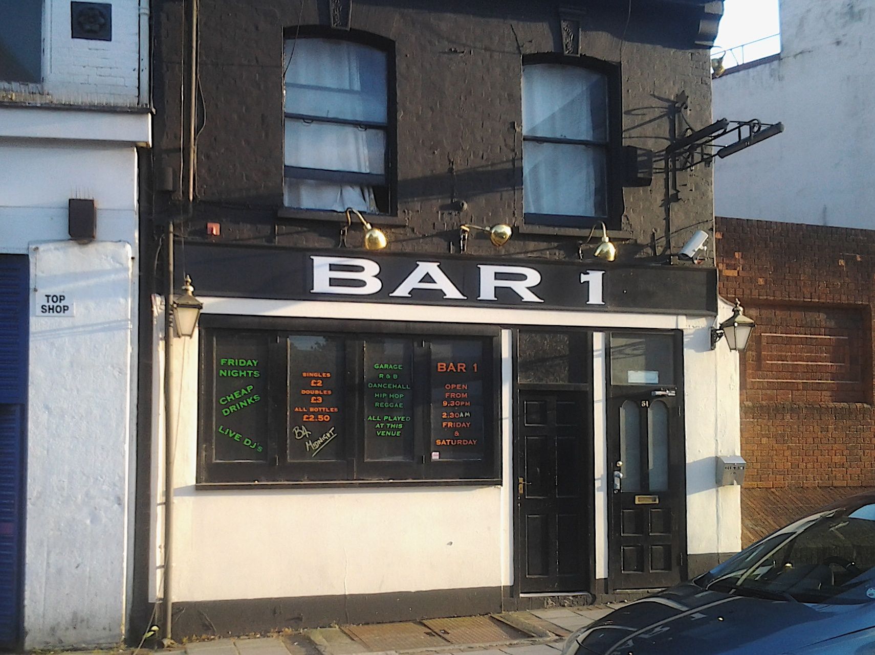 Bar One, Aldershot. (Pub, External). Published on 18-05-2014