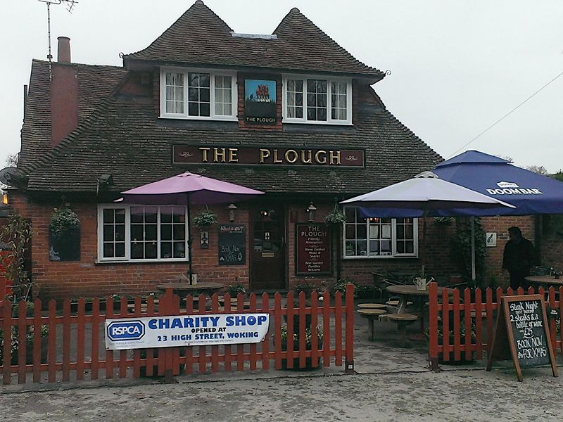 Plough, Horsell. (Pub, External). Published on 07-12-2014
