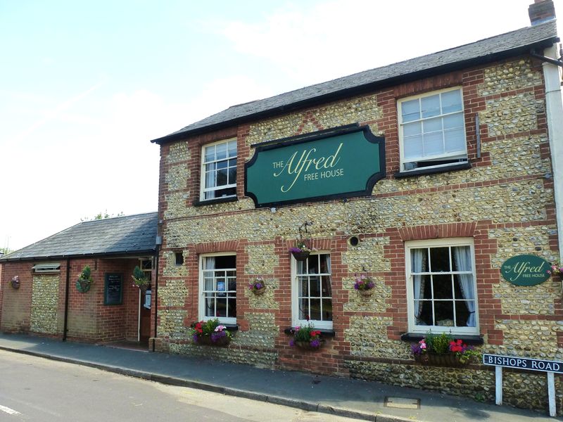 Alfred, Upper Hale. (Pub, External). Published on 01-10-2013 