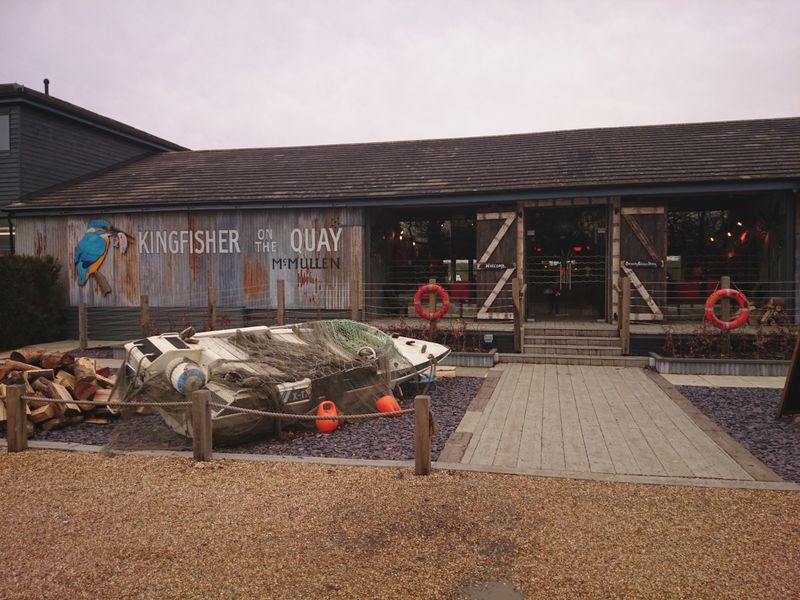 Kingfisher on the Quay, Mytchett. (Pub, External). Published on 22-02-2015 