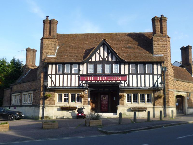 Red Lion Frontage. (Pub, External, Key). Published on 26-03-2022