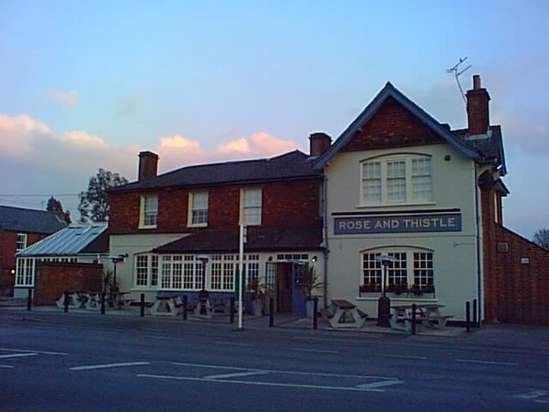 Rose & Thistle - Frimley Green. (Pub). Published on 03-11-2012