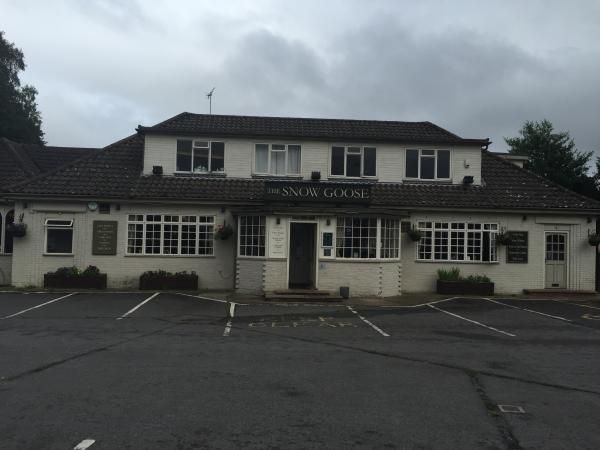 Snow Goose,Farnborough,Hants. Published on 20-08-2015