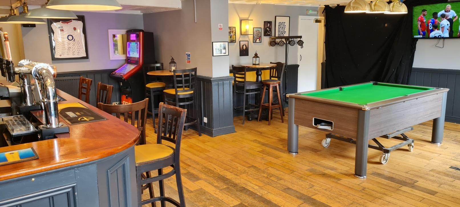 Games area. (Pub, Bar). Published on 08-04-2024