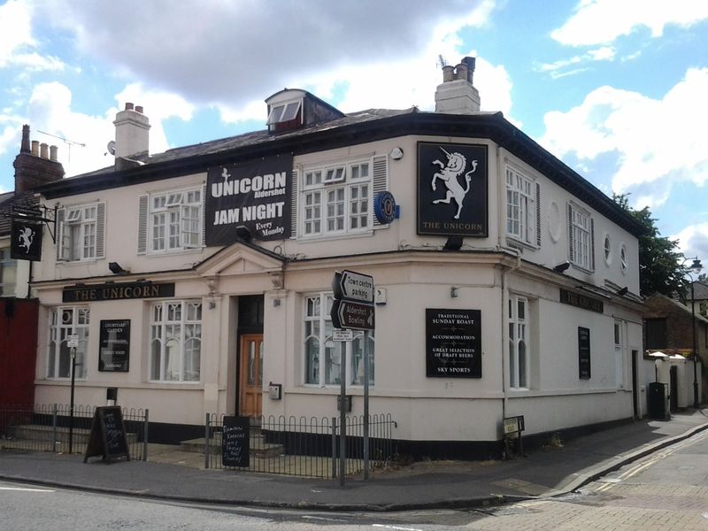 Unicorn, Aldershot. (Pub, External). Published on 28-09-2014 