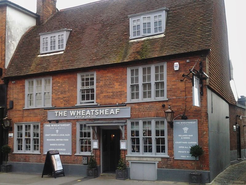 Wheatsheaf, Farnham. (Pub, External). Published on 08-04-2014