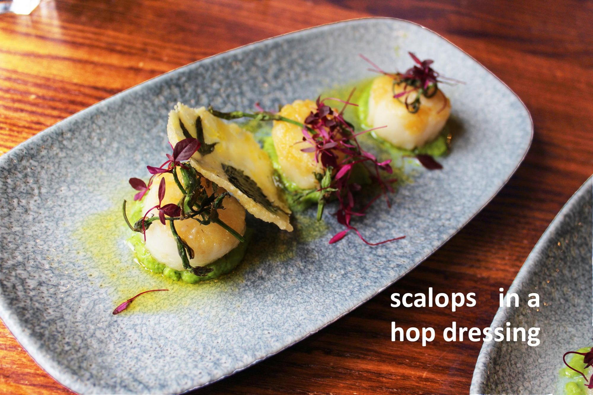 a dish from the restaurant. Published on 14-05-2018