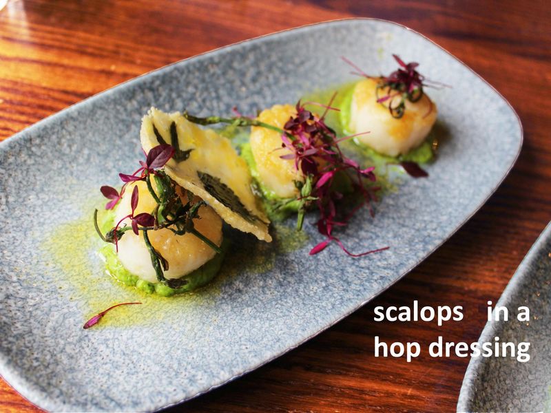 a dish from the restaurant. Published on 14-05-2018 