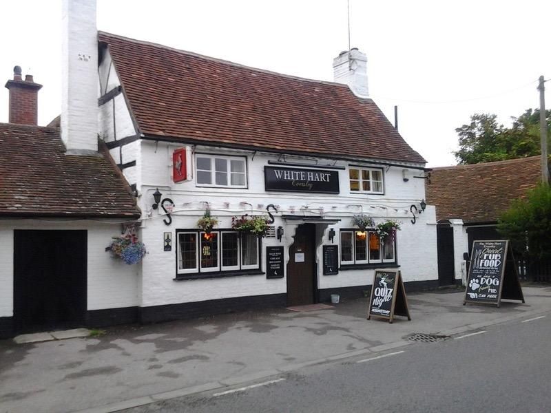 White Hart, Eversley. (Pub, External, Key). Published on 05-02-2017