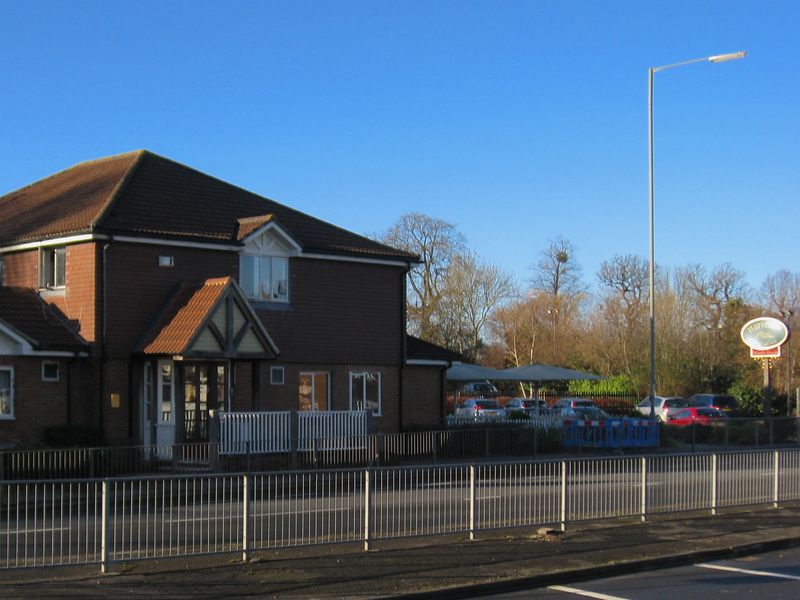 Windle Brook, Bagshot. (Pub, External). Published on 14-01-2014 