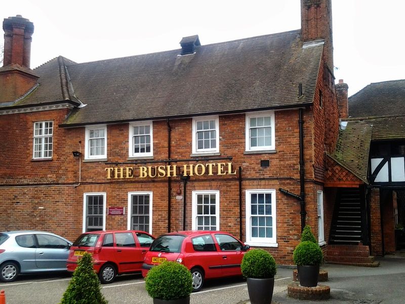 Bush Hotel, Farnham. (Pub, External). Published on 08-04-2014