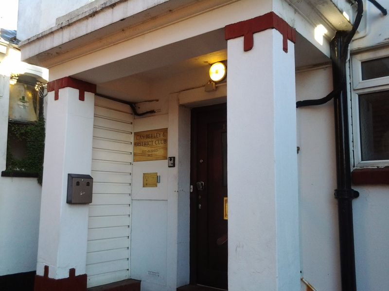 Camberley & District Club, Camberley. (Pub, External). Published on 14-01-2014